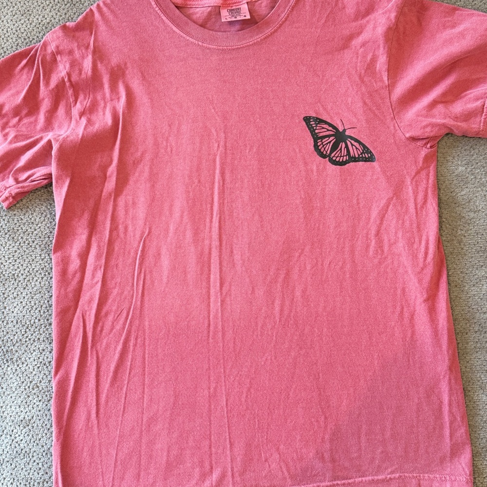 Pink Butterfly T-Shirt